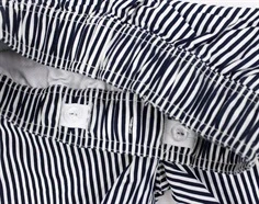 Name It dark sapphire stribede badeshorts